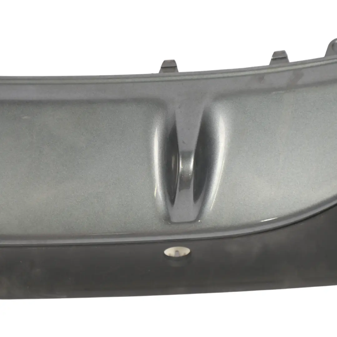 Mercedes A205 C205 AMG Rear Bumper Diffuser Trim Panel Cover Selenite Grey - 992 - SKU A2058858938-SEL - Part number A2058858938