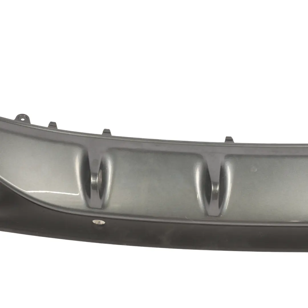 Bumper Diffuser Trim Panel Cover Selenite Grey - 992 to Mercedes A205 C205 AMG Rear with Part number A2058858938 Mercedes A205 C205 AMG Rear Bumper Diffuser Trim Panel Cover Selenite Grey - 992 - SKU A2058858938-SEL - Part number A2058858938