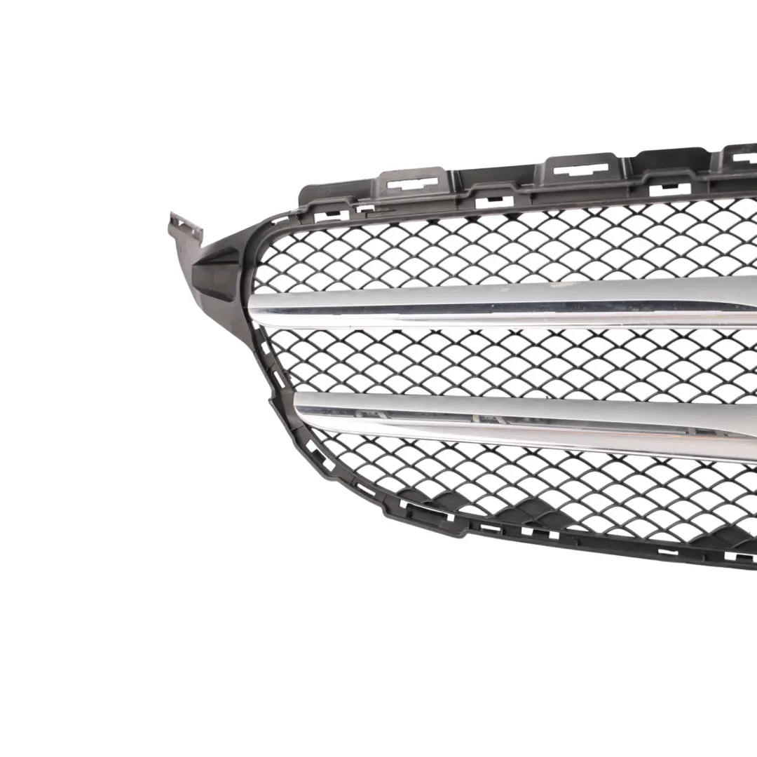 Bumper Grille Trim Panel Front Centre Chrome to Mercedes W205 with Part number A2058880023 Mercedes W205 Bumper Grille Trim Panel Front Centre Chrome - SKU A2058880023-1 - Part number A2058880023