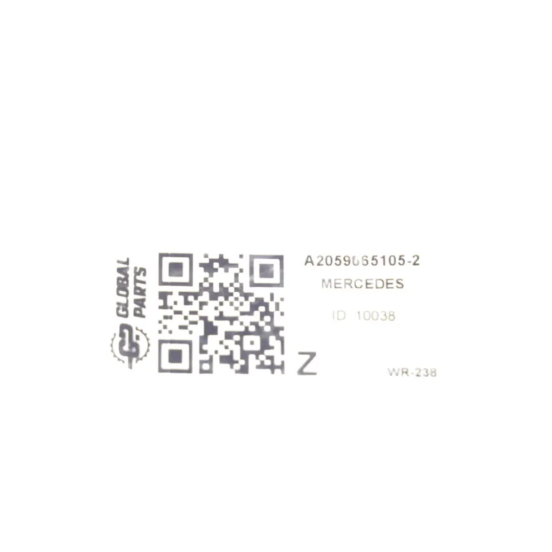 Lámpara Trasera Interior Cableado Cable Derecho para Mercedes S205 Estate con número de pieza A2059065105 Mercedes S205 Estate Lámpara Trasera Interior Cableado Cable Derecho - SKU A2059065105-2 - Número de pieza A2059065105