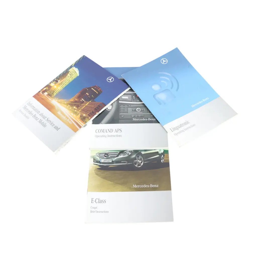 Service Booklet Book Set Pouch Case Wallet to Mercedes C207 with Part number A2075842193 Mercedes C207 Service Booklet Book Set Pouch Case Wallet - SKU A2075842193 - Part number A2075842193