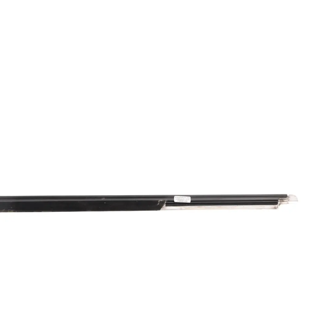Side Window Rear Left N/S Outside Trim Moulding Strip to Mercedes C207 with Part number A2076730183 Mercedes C207 Side Window Rear Left N/S Outside Trim Moulding Strip - SKU A2076730183 - Part number A2076730183
