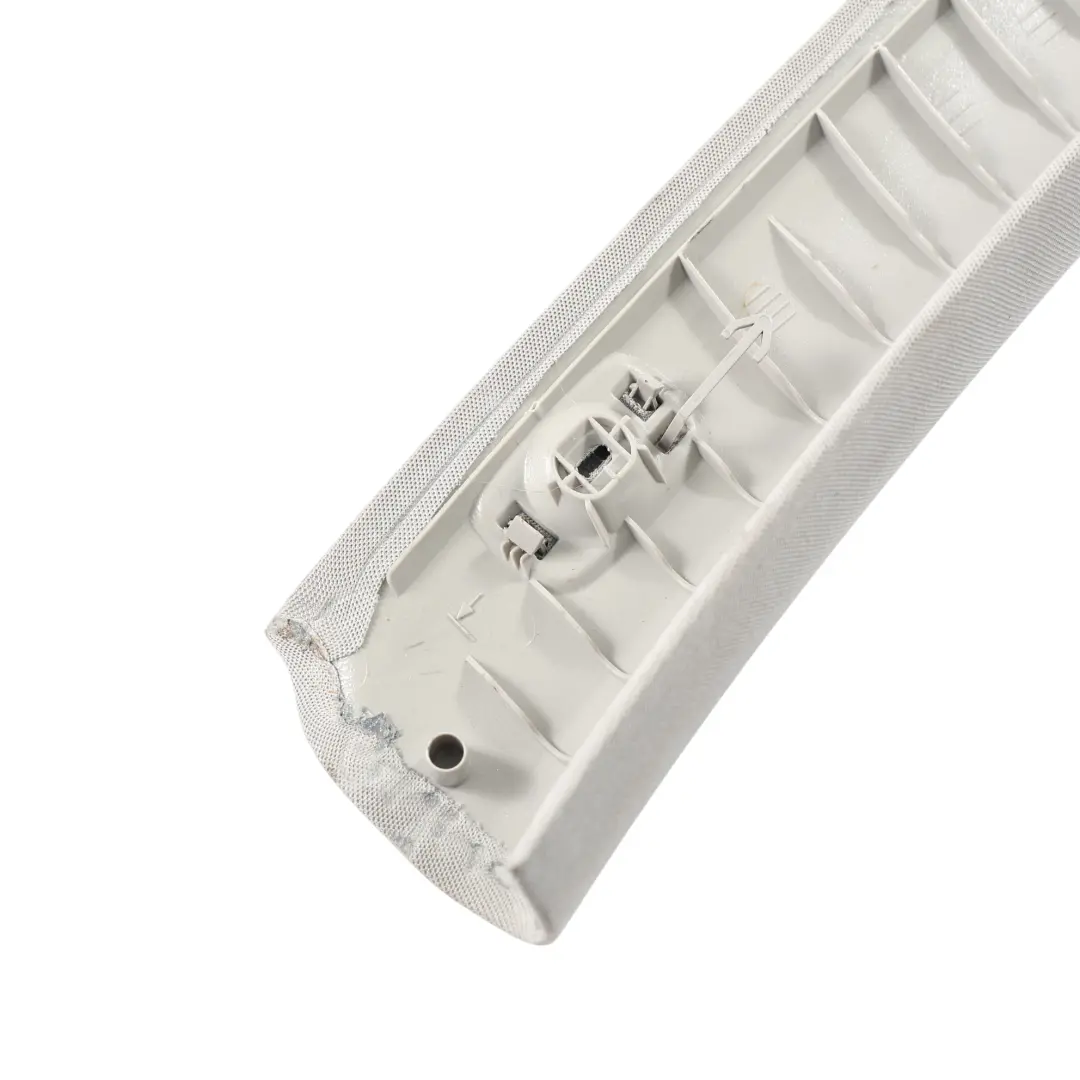 W207 Moldura Columna Pilar A Gris Alpaca Delantero Derecho para Mercedes con número de pieza A2076902825 Mercedes W207 Moldura Columna Pilar A Gris Alpaca Delantero Derecho - SKU A2076902825-1 - Número de pieza A2076902825