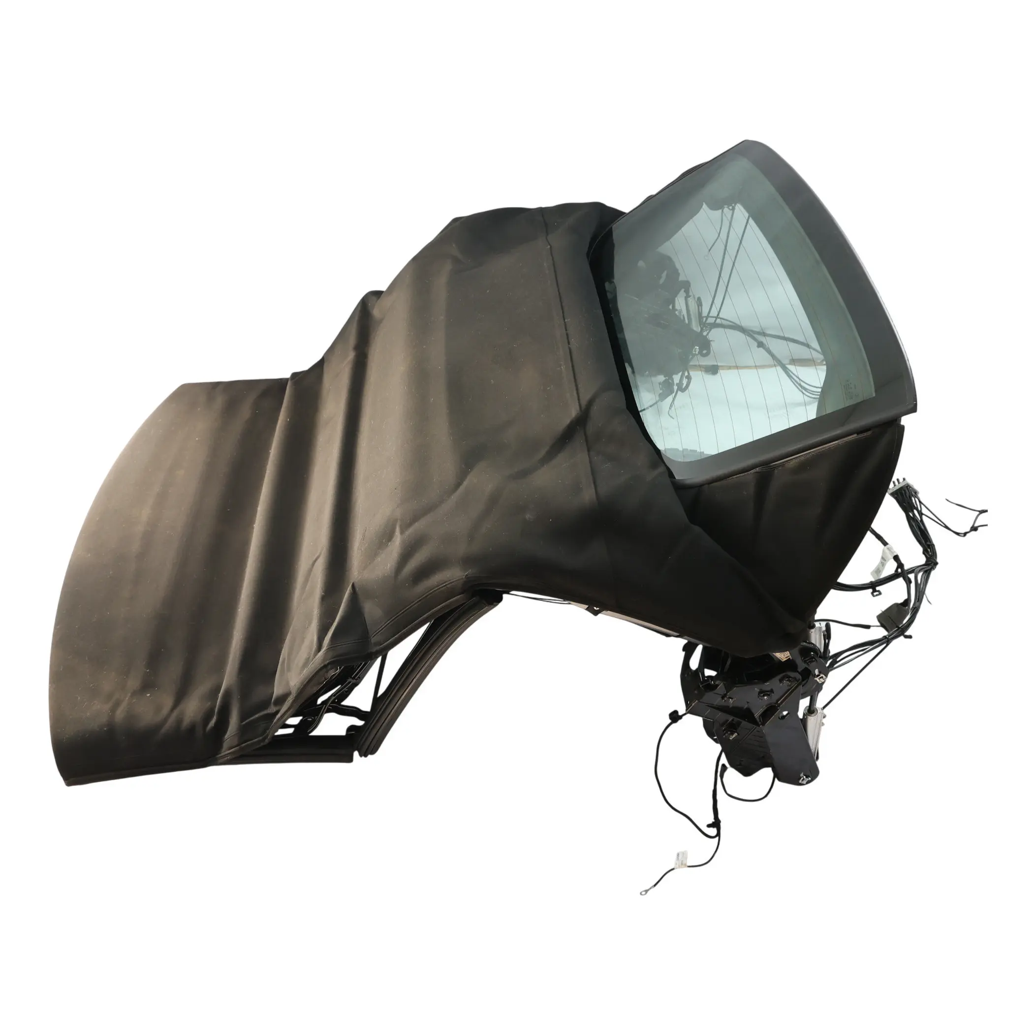 Mercedes A207 Convertible Complete Folding Soft Top Roof Assembly A2077700600