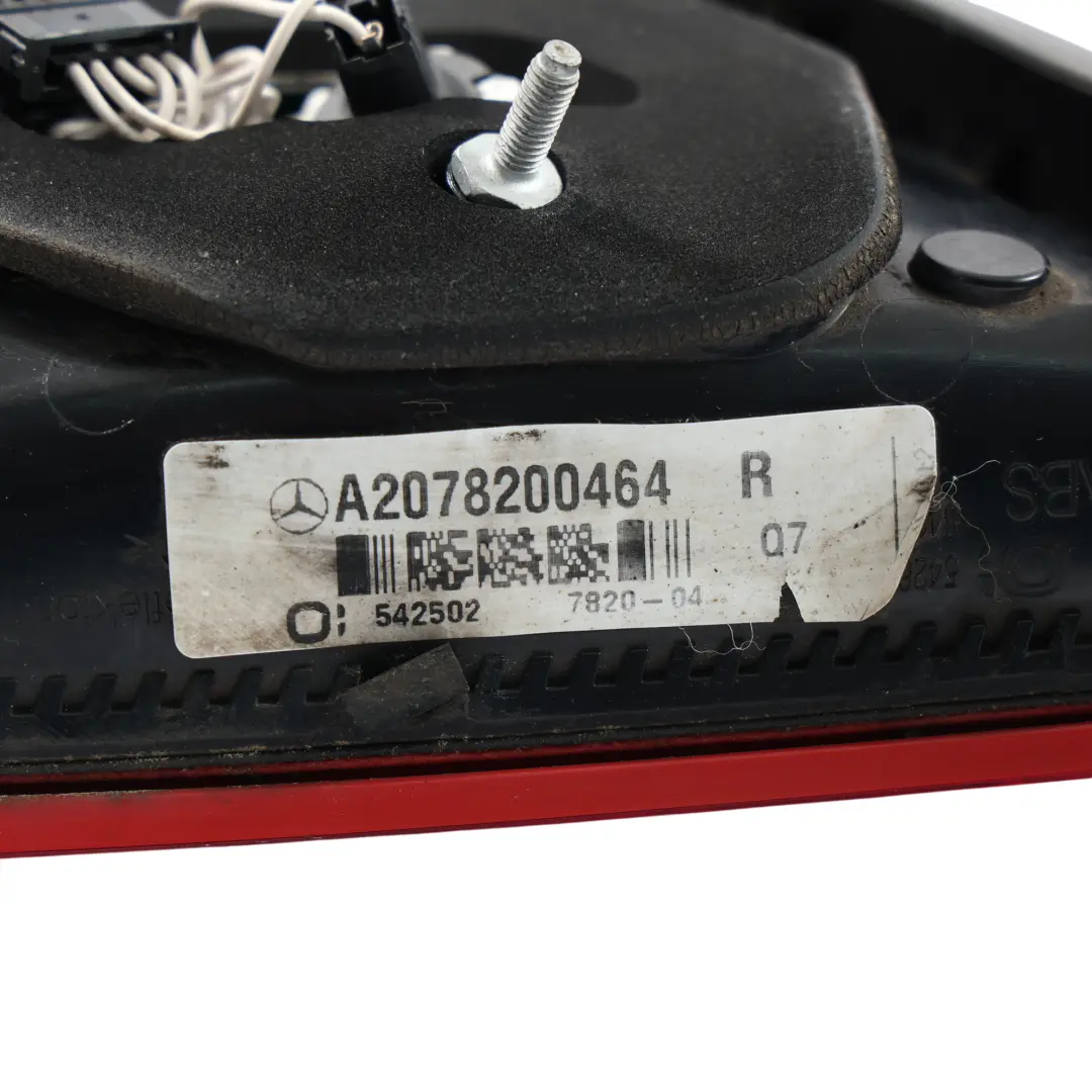 Mercedes C207 Coupe Lampa Tylna Prawy Tył - SKU A2078200464-2 - Numer Części A2078200464