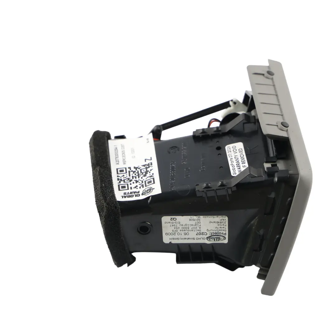 Mercedes A207 C207 Rejilla Salida Aire Salpicadero Derecha - SKU A2078300254-1 - Número de pieza A2078300254