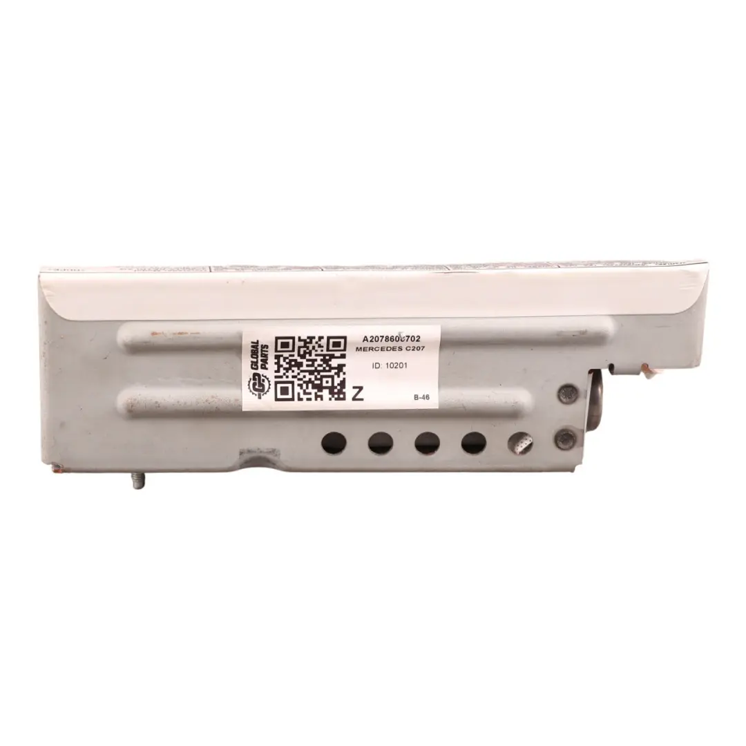 Side Air Module Curtain Rear Left N/S to Mercedes W204 C207 with Part number A2078600702 Mercedes W204 C207 Side Air Module Curtain Rear Left N/S - SKU A2078600702 - Part number A2078600702