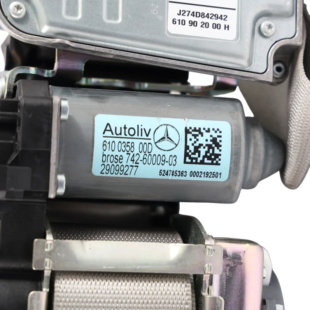 Mercedes W207 Coupe Sicherheitsgurt Vorne Links - SKU A2078603585 - Teilenummer A2078603585