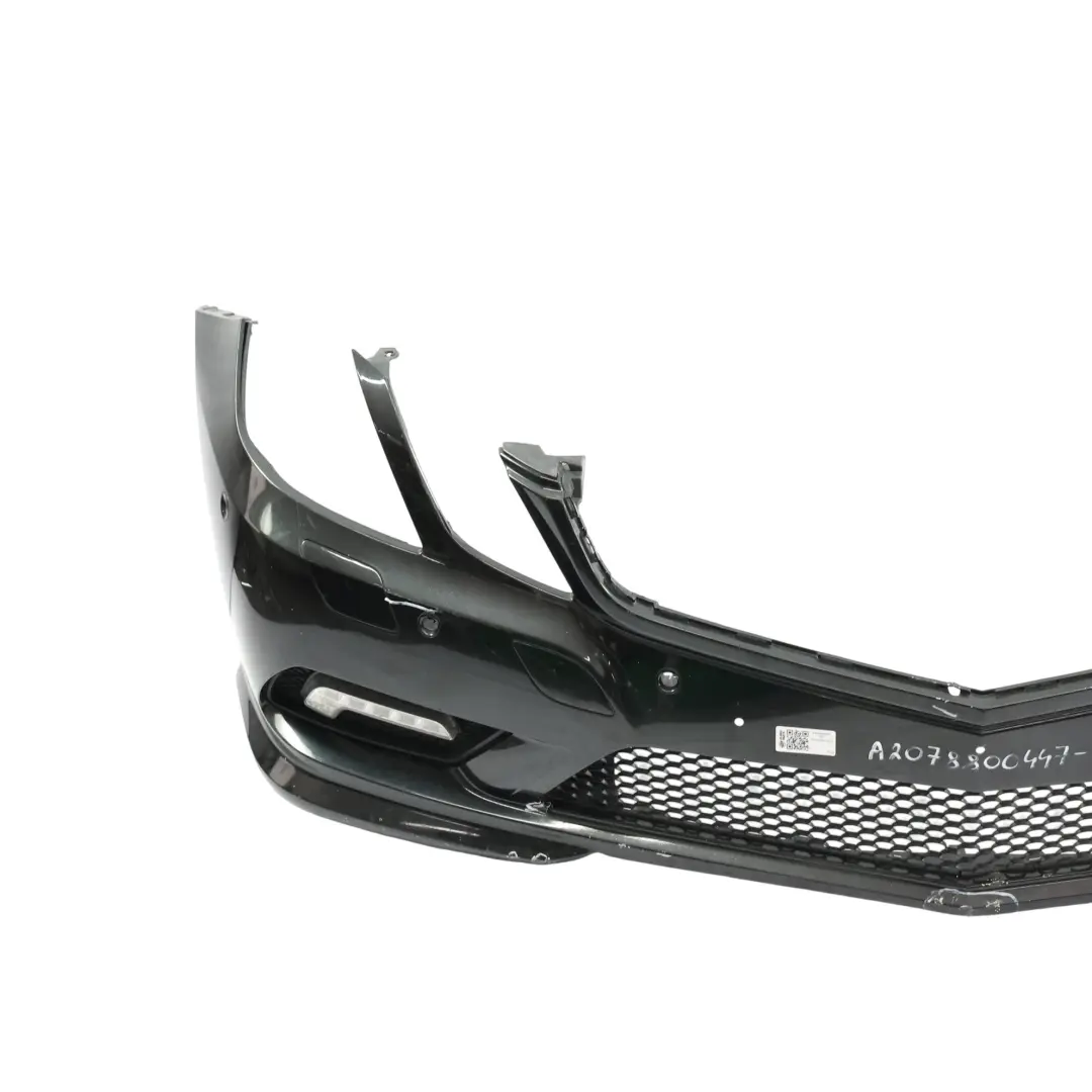 W207 Bumper Front Trim Panel Obsidian Black Metallic - 197 to Mercedes with Part number A2078800447 Mercedes W207 Bumper Front Trim Panel Obsidian Black Metallic - 197 - SKU A2078800447-OB1 - Part number A2078800447