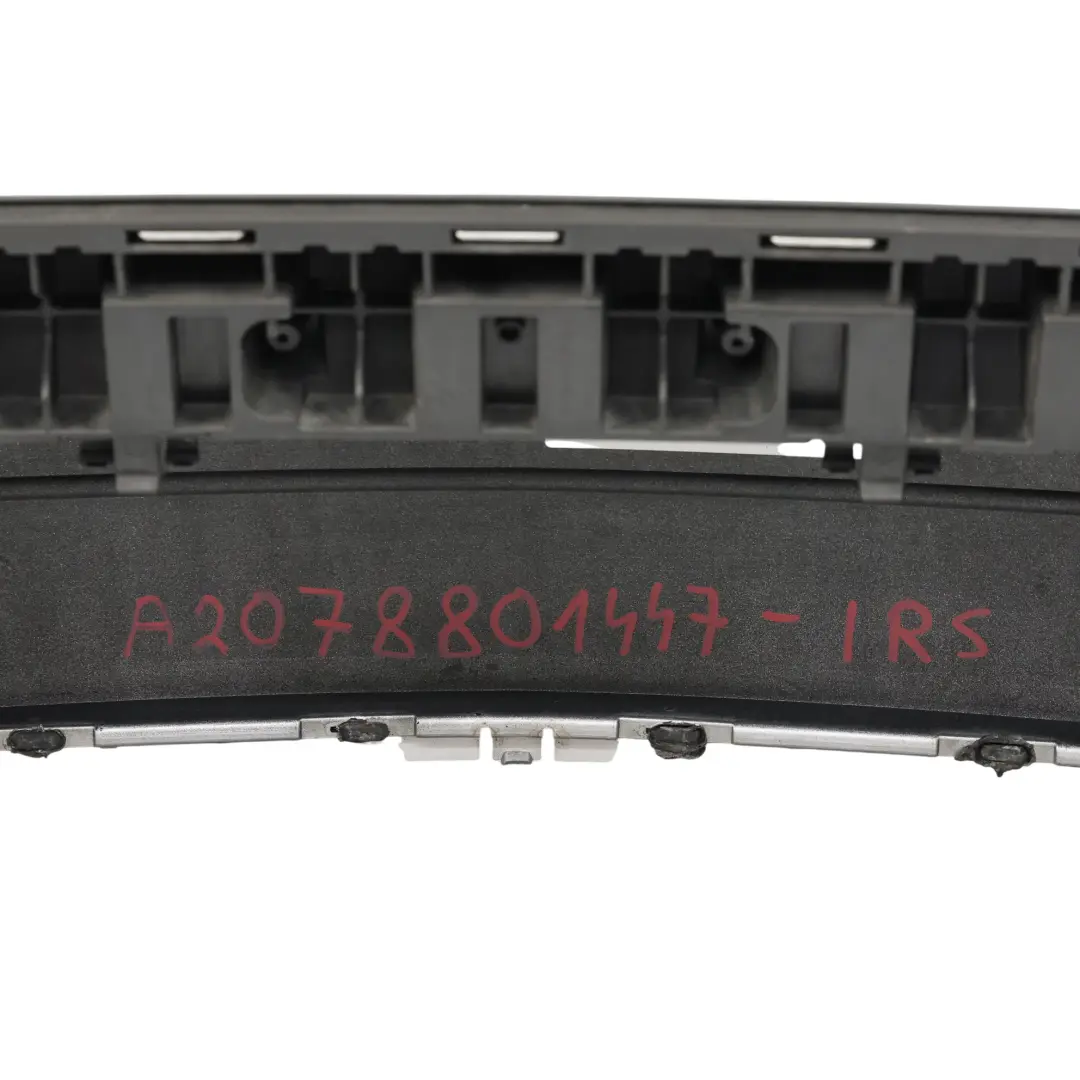 Mercedes W207 Zderzak Tylny Iridium Silver Srebrny Metalik 775 - SKU A2078801447-IRS - Numer Części A2078801447