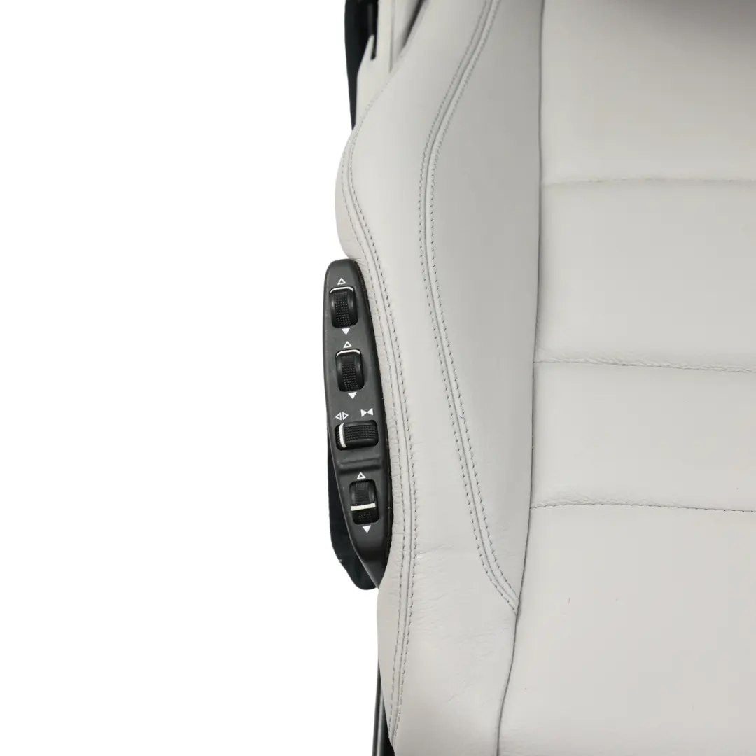 Mercedes C207 Coupe Front Seat Heated Electric Memory Left N/S Grey Leather - SKU A2079101747-26 - Part number A2079101747