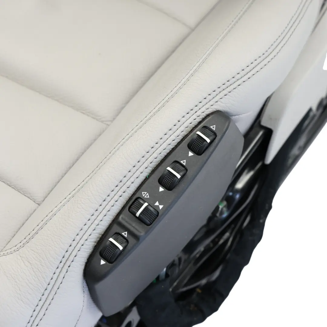 Mercedes C207 Coupe Vordersitz Beheizt Elektrisch Memory Rechts Grau Leder - SKU A2079101747-27 - Teilenummer A2079101747