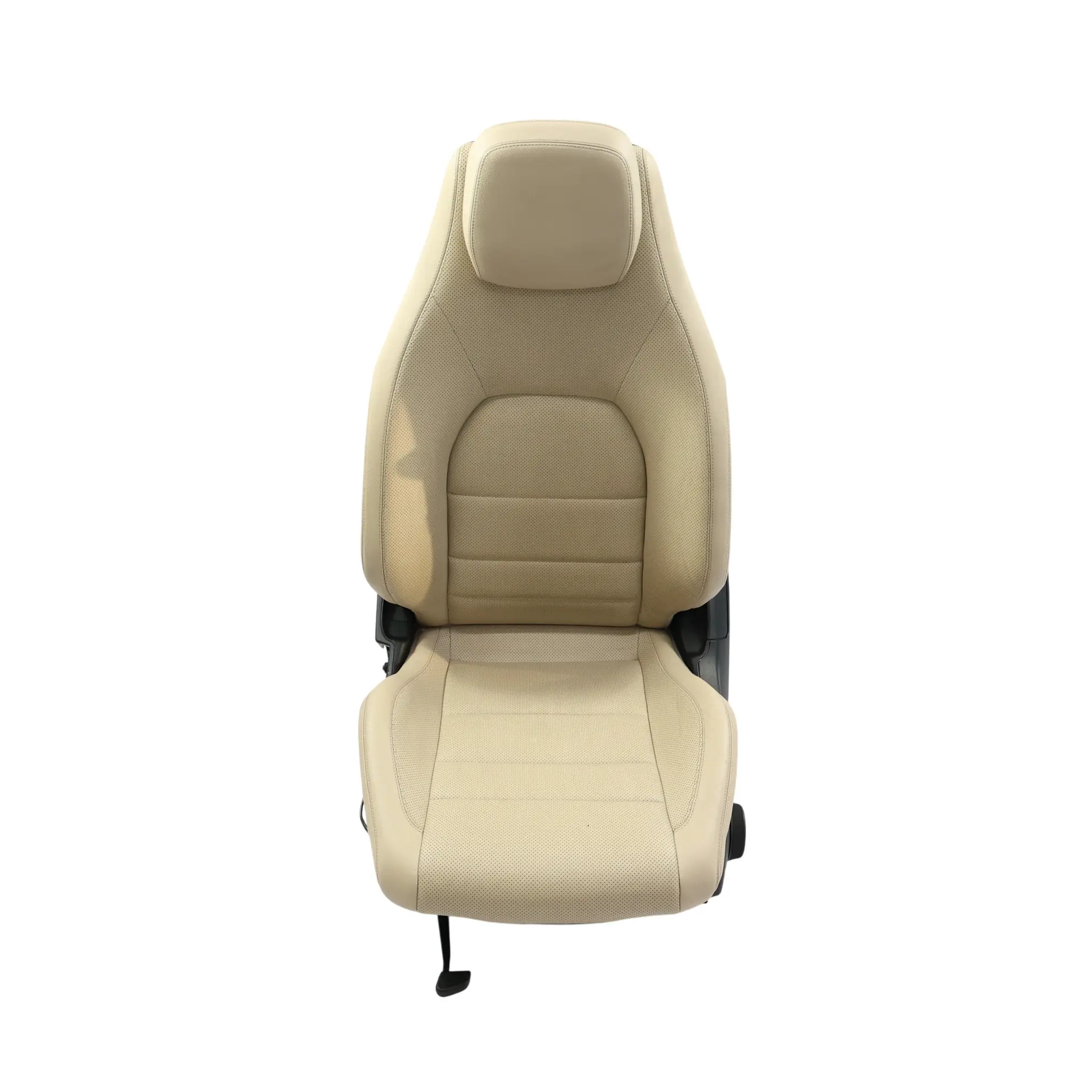 Mercedes C204 Sedile Ant Riscaldato Ventilato Elettrico Sx Pelle Beige
