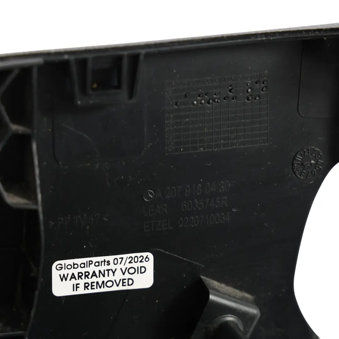 Mercedes C204 W204 A207 C207 Cadre Panneau Housse Siège Droit - SKU A2079180430 - Numéro de pièce A2079180430