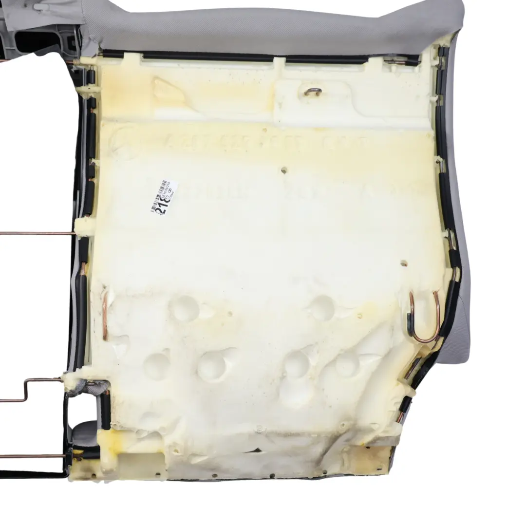 Mercedes C207 W207 Coupe Rear Seat Bench Couch Sofa Grey Leather - SKU A2079200050-2 - Part number A2079200050