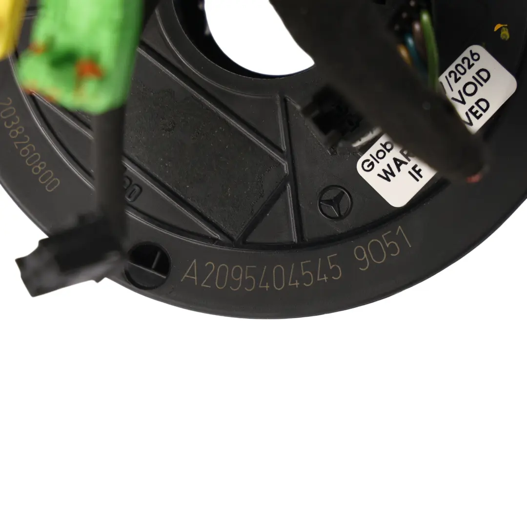 Steering Wheel Angle Sensor Ring to Mercedes CLK A209 with Part number A2094640318 Mercedes CLK A209 Steering Wheel Angle Sensor Ring - SKU A2094640318-1 - Part number A2094640318