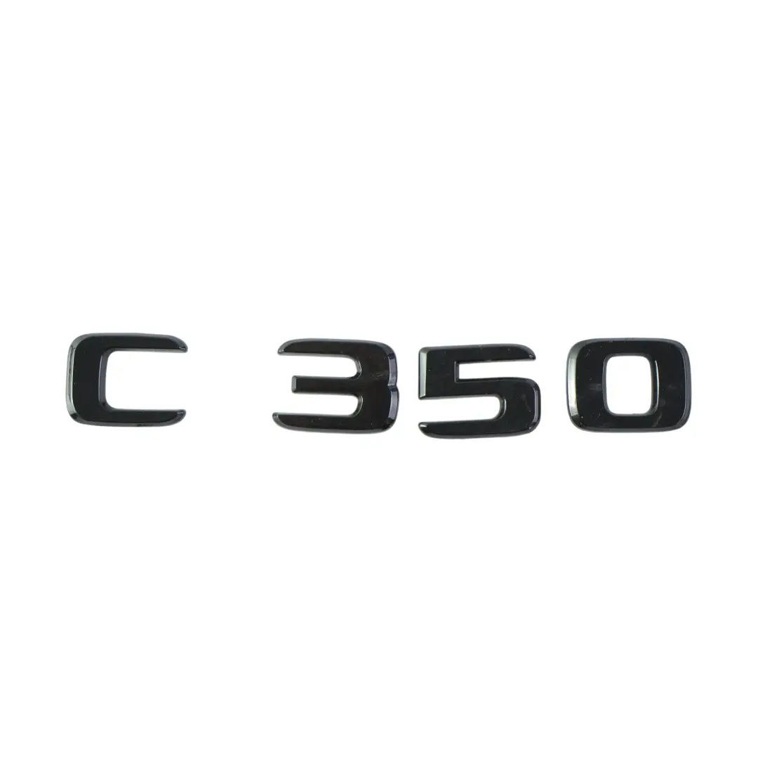Mercedes W204 C350 Emblème Coffre Arrière Badge Lettrage Adhésif - SKU A2098170715-2 - Numéro de pièce A2098170715