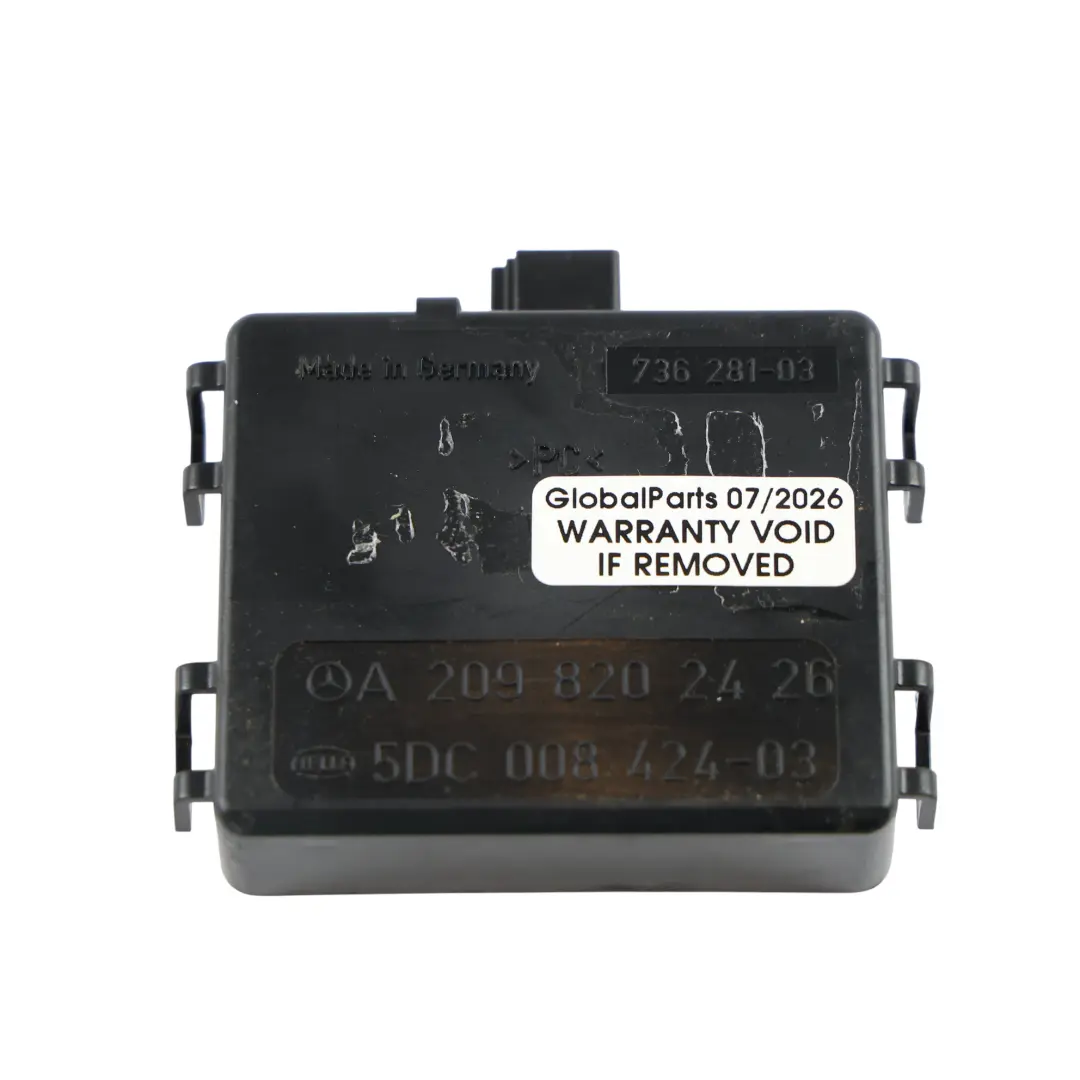 C203 C209 W220 Sensor Lluvia Luz Unidad Control para Mercedes W203 S203 con número de pieza A2098202426 Mercedes W203 S203 C203 C209 W220 Sensor Lluvia Luz Unidad Control - SKU A2098202426 - Número de pieza A2098202426