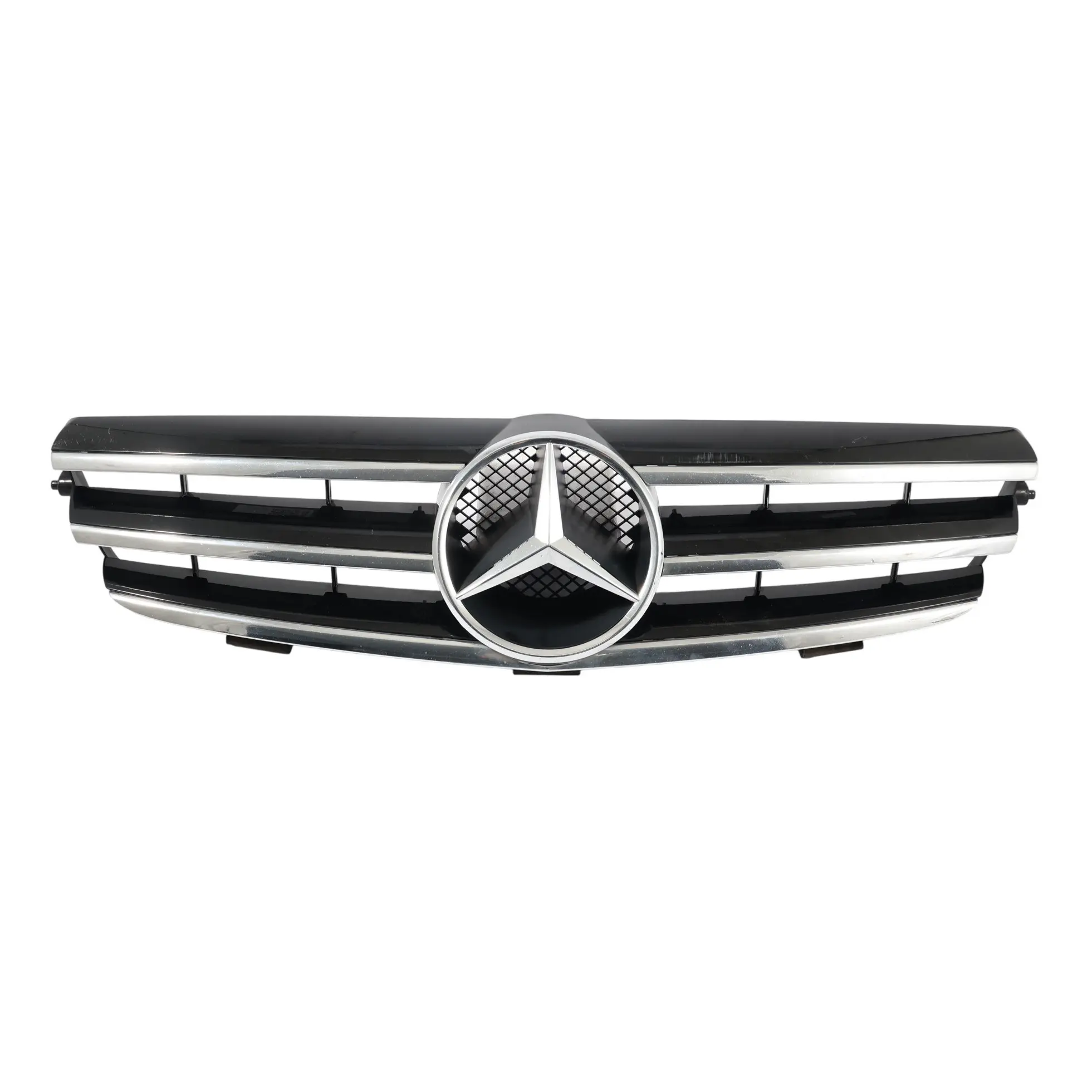 Mercedes W209 Kühlergrill Abdeckung Motorhaube Blende Chrom A2098800123