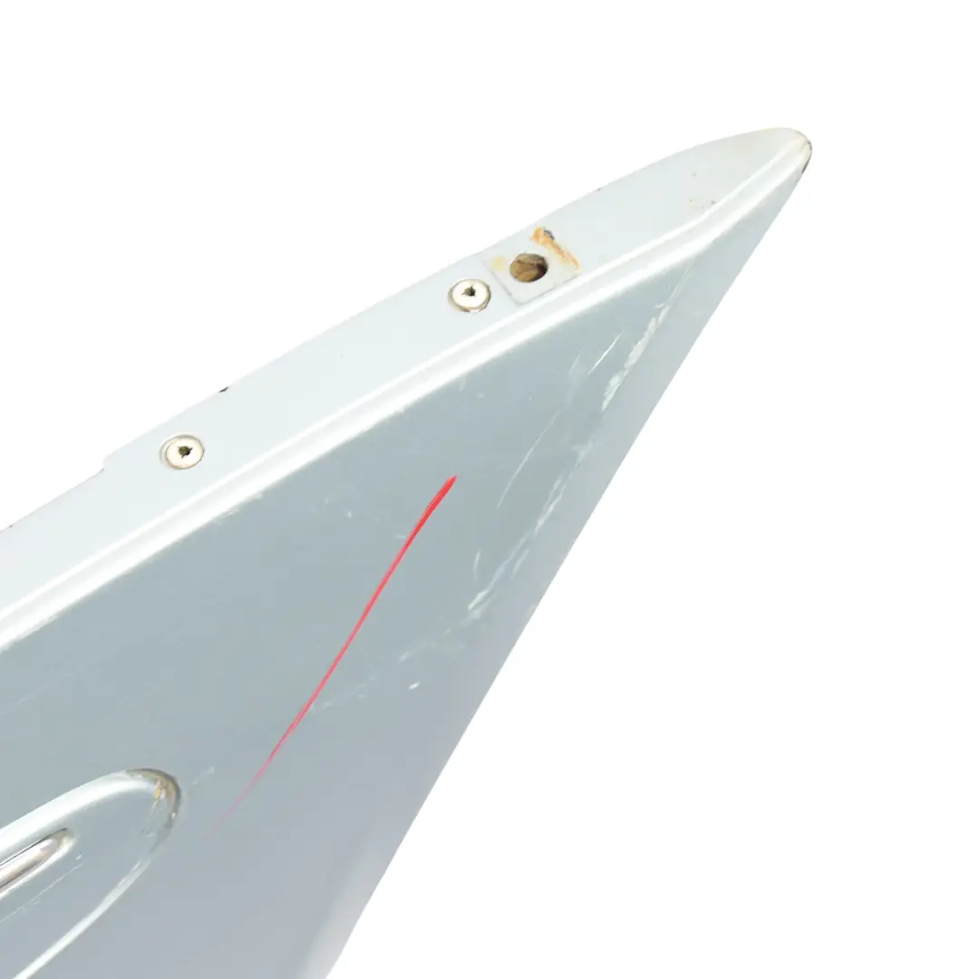 Bumper AMG Trim Panel Covering Tellurium Silver - 762 to Mercedes W209 Rear with Part number A2098851725 Mercedes W209 Rear Bumper AMG Trim Panel Covering Tellurium Silver - 762 - SKU A2098851725-TES - Part number A2098851725