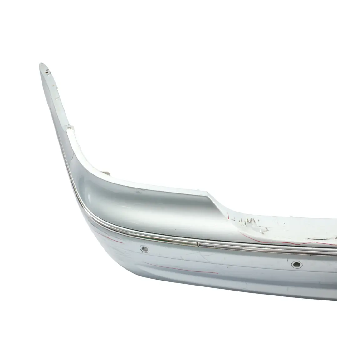 Mercedes W209 Rear Bumper AMG Trim Panel Covering Tellurium Silver - 762 - SKU A2098851725-TES - Part number A2098851725