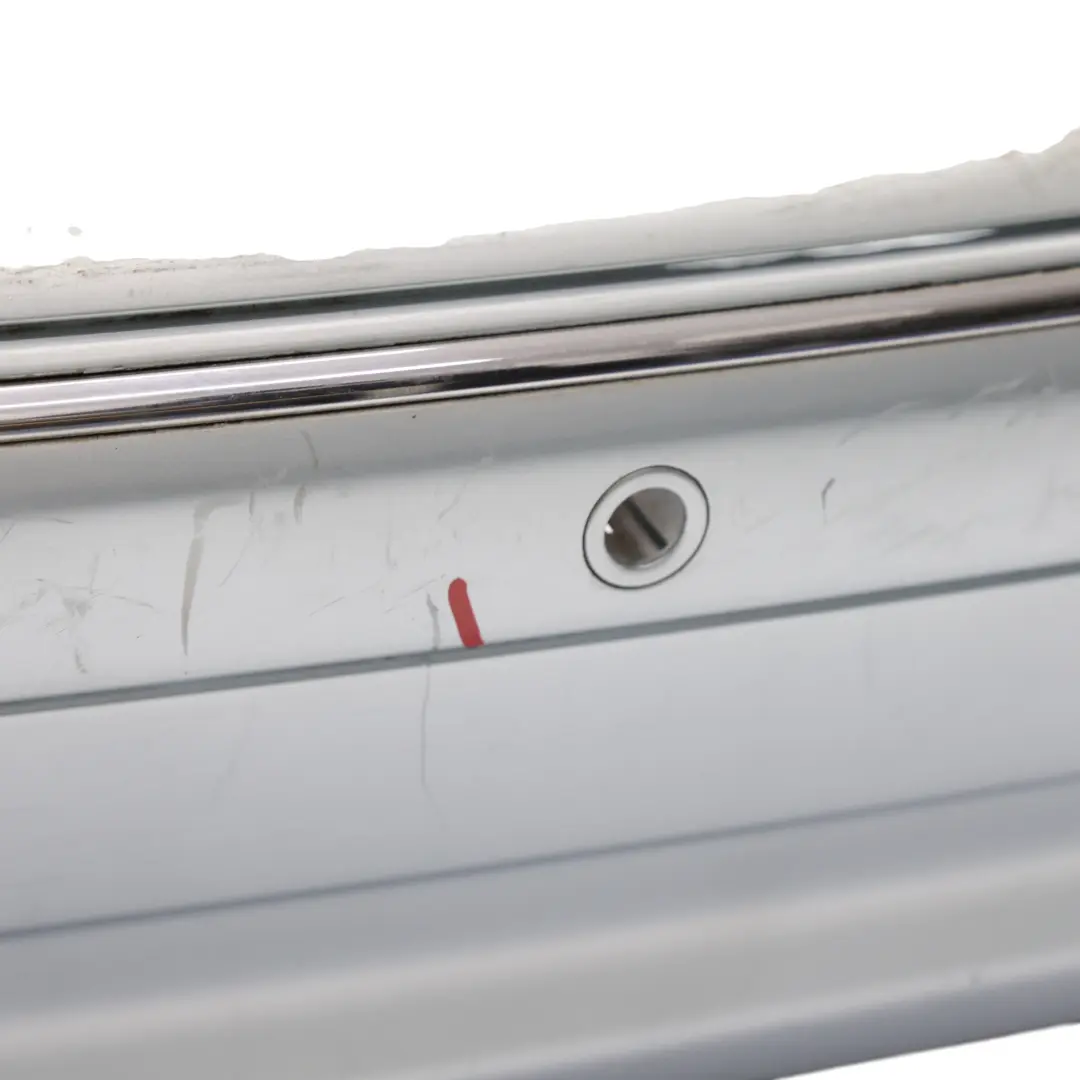 Mercedes W209 Rear Bumper AMG Trim Panel Covering Tellurium Silver - 762 - SKU A2098851725-TES - Part number A2098851725