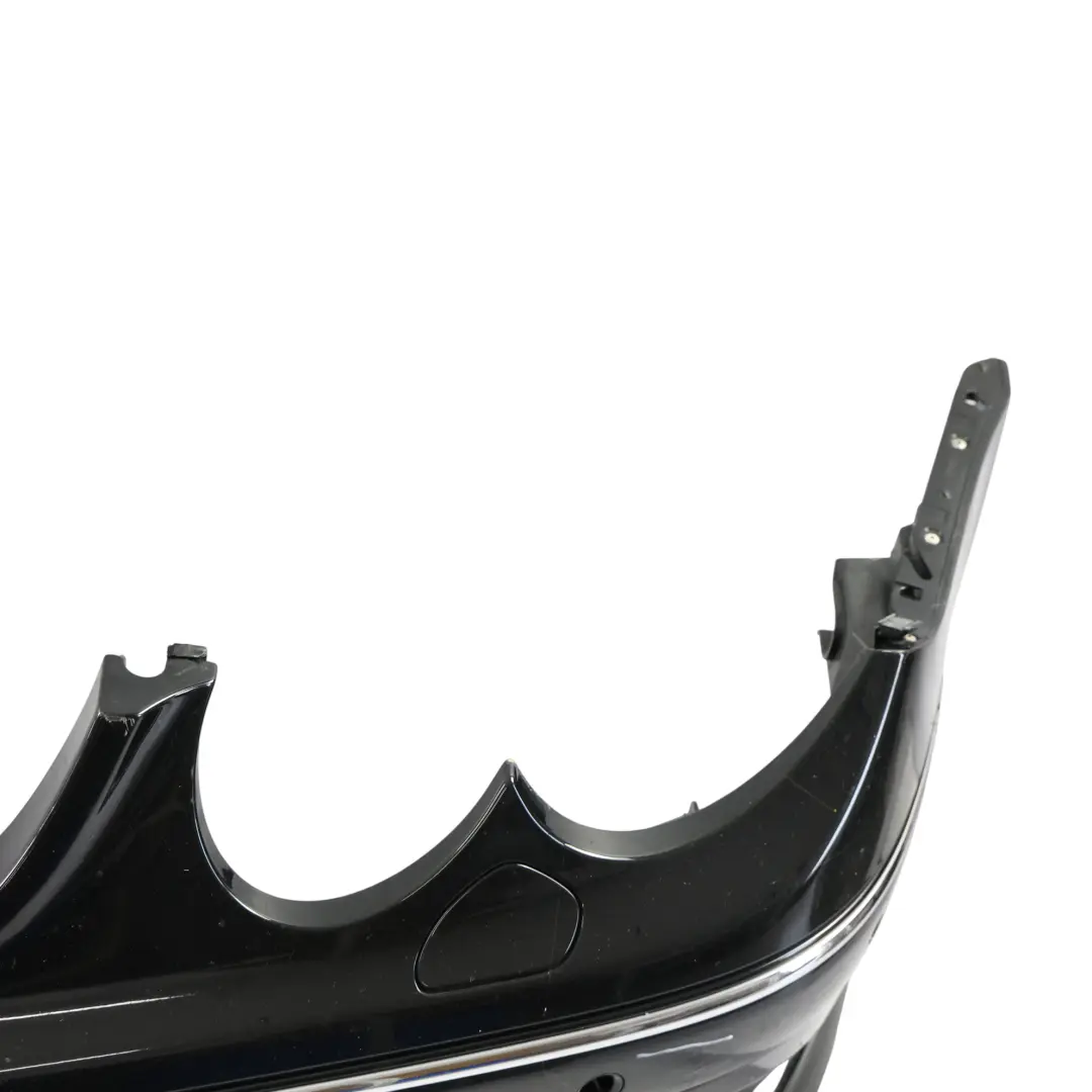 Mercedes W209 Front Bumper AMG Trim Panel Cover Obsidian Black Metallic - 197 - SKU A2098854425-OB - Part number A2098854425