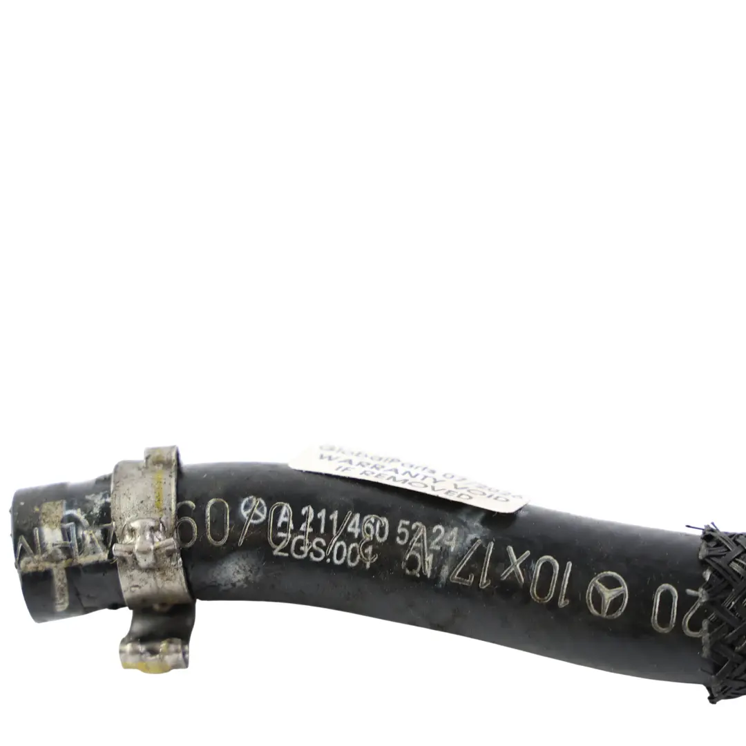 Mercedes W211 C219 Tuyau Refroidissement Direction OM642 - SKU A2114605224 - Numéro de pièce A2114605224