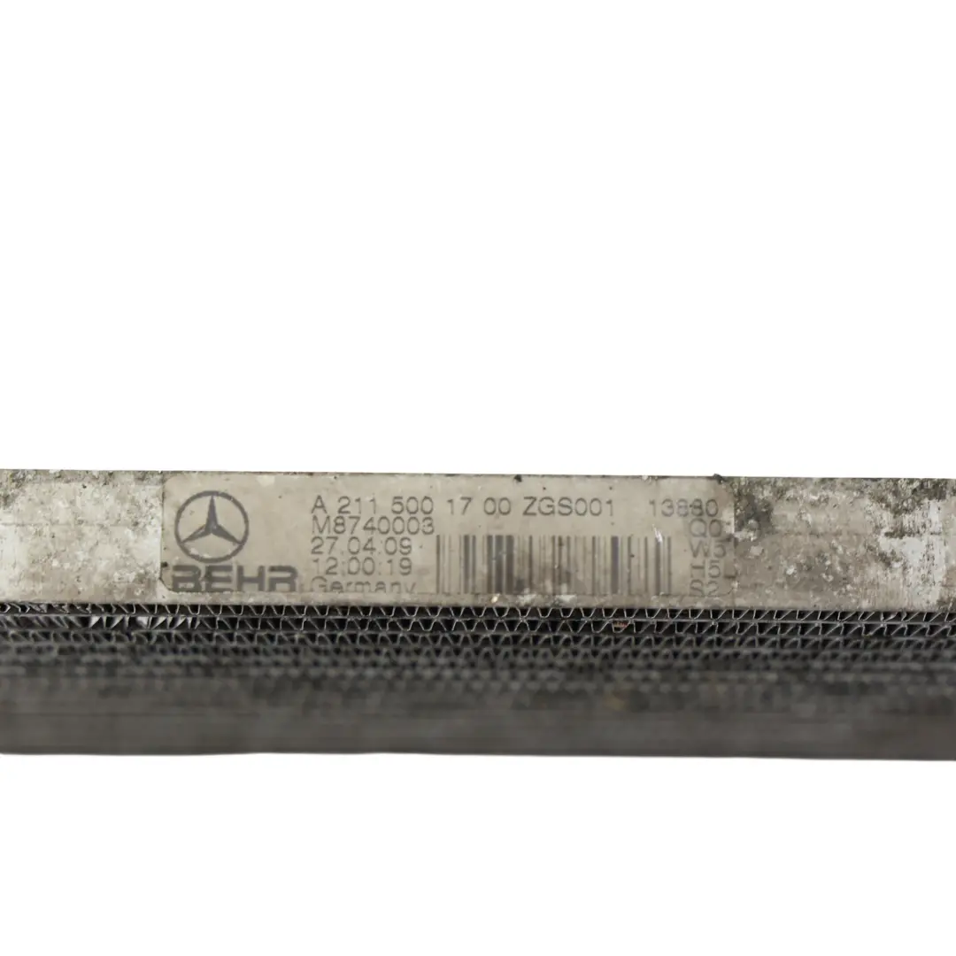 Mercedes W209 W211 W219 Radiatore Olio Cambio Trasmissione - SKU A2115001700-2 - Numero di parte A2115001700