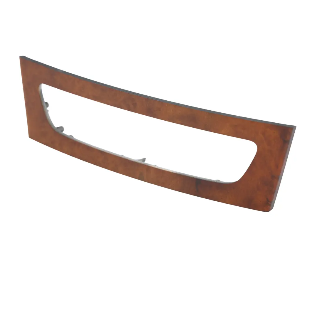 Centre Console Pigeon Hole Cover Trim Wood Effect to Mercedes W211 with Part number A2116801639 Mercedes W211 Centre Console Pigeon Hole Cover Trim Wood Effect - SKU A2116801639 - Part number A2116801639