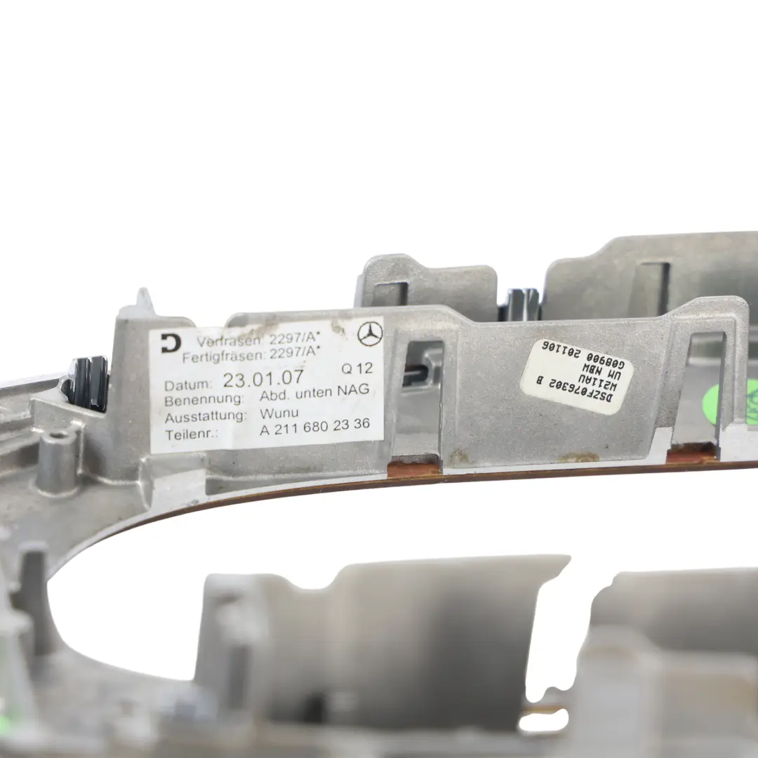 Mercedes E-Class W211 Cubierta Selector Cambio Madera - SKU A2116802336 - Número de pieza A2116802336