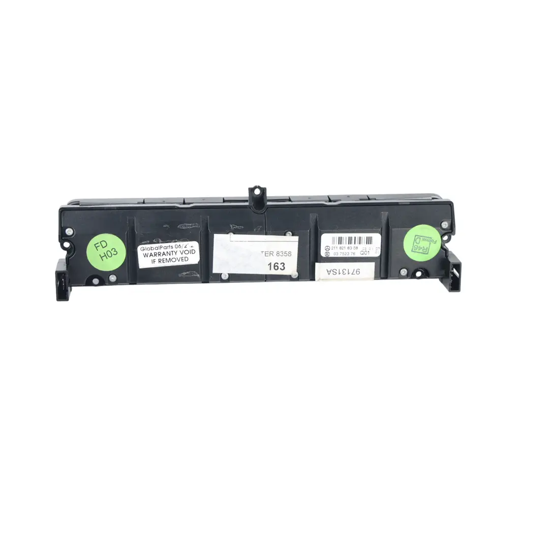 Mercedes W211 C219 Commande Bouton Panneau Warning ESP - SKU A2118218358 - Numéro de pièce A2118218358