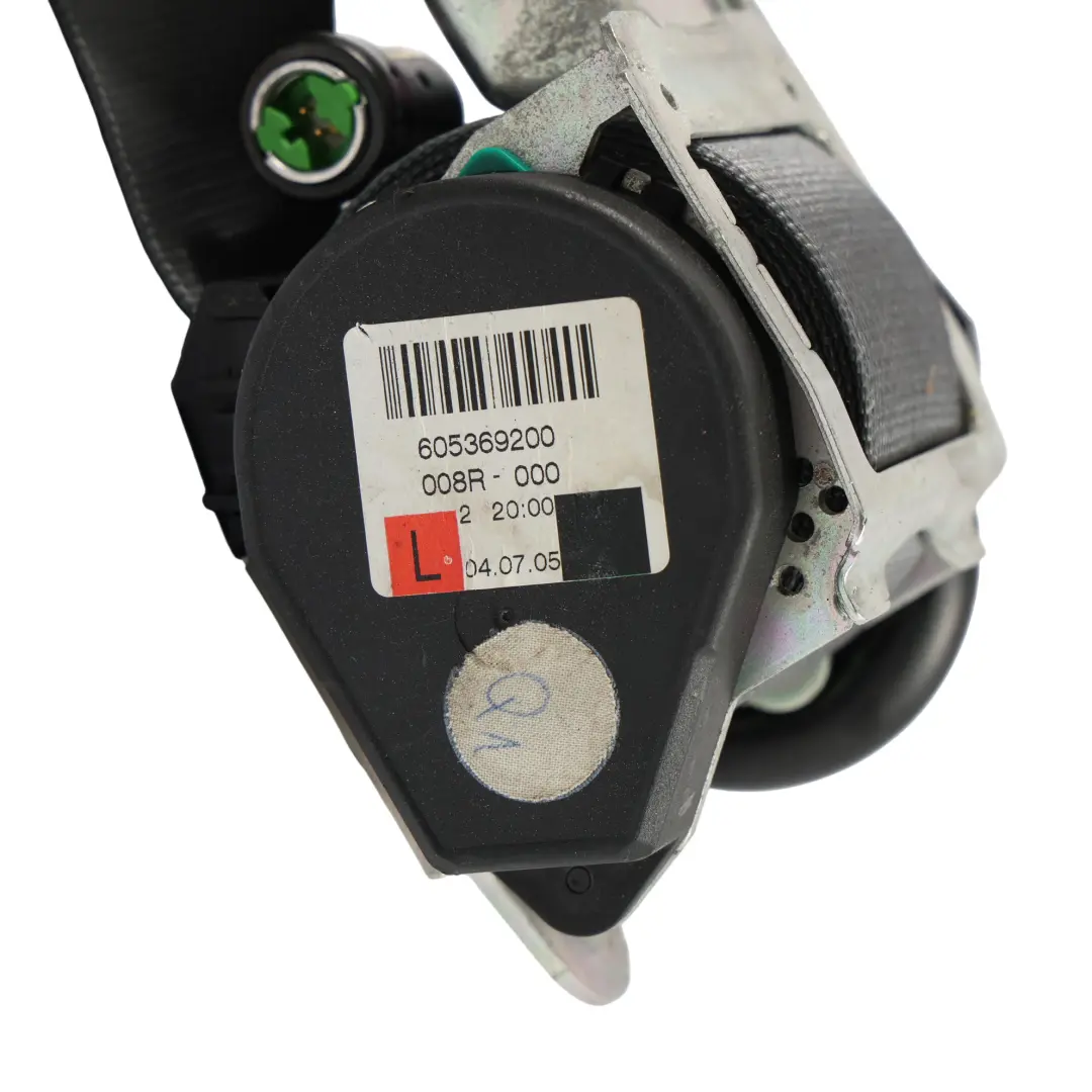 Mercedes W211 C219 Cintura di Sicurezza Anteriore Sinistra Grigia - SKU A2118600186-1 - Numero di parte A2118600186