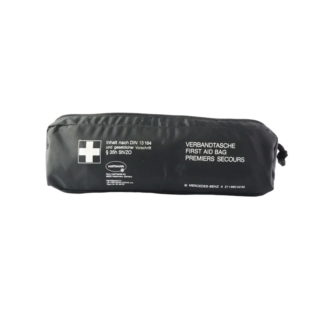 Aid Emergency Medical Kit Pouch to Mercedes S211 C216 C219 W221 First with Part number A2118600250 Mercedes S211 C216 C219 W221 First Aid Emergency Medical Kit Pouch - SKU A2118600250-1 - Part number A2118600250