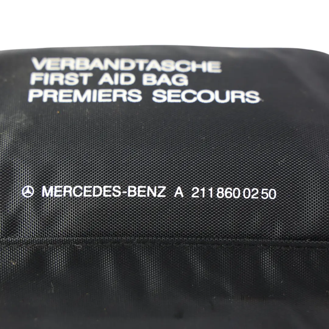 Mercedes S211 C216 C219 W221 First Aid Emergency Medical Kit Pouch - SKU A2118600250-1 - Part number A2118600250
