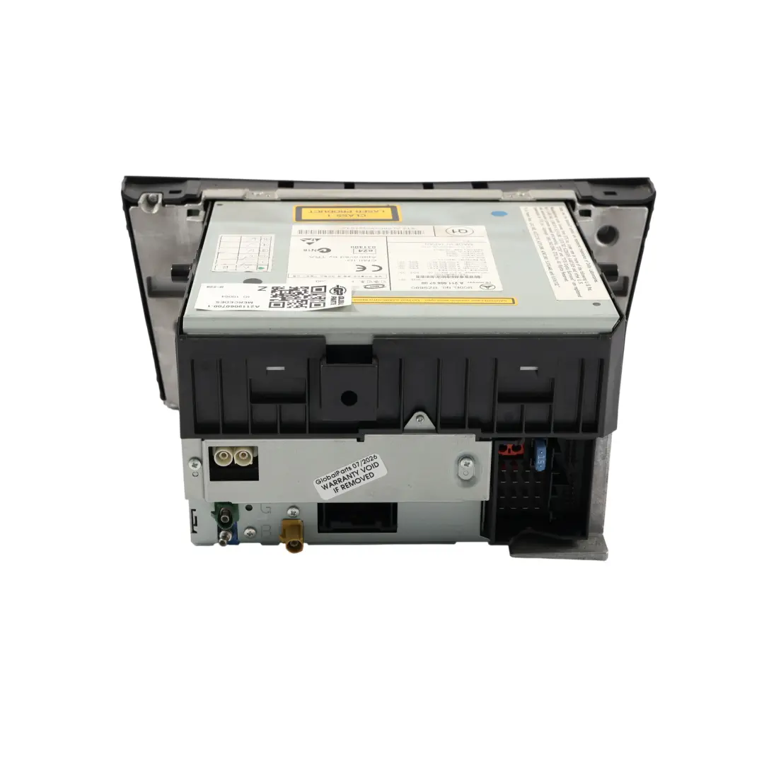 Mercedes CLS W219 Head Unit CD Player Navigation Radio Audio Unit - SKU A2119060700-1 - Part number A2119060700