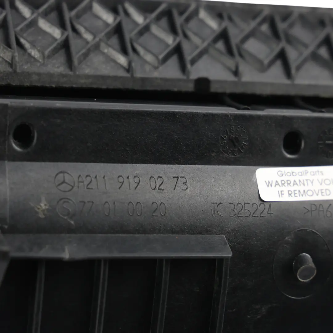 Mercedes W211 CLS W219 Seat Storage Box Compartment Front Right O/S - SKU A2119190273-1 - Part number A2119190273