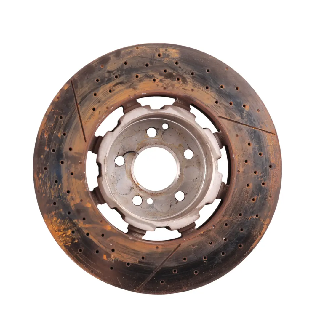 Mercedes C204 C63 AMG Front Brake Disc Rotor Ventilated Set X2 Left Right N/O/S - SKU A2124210512 - Part number A2124210512