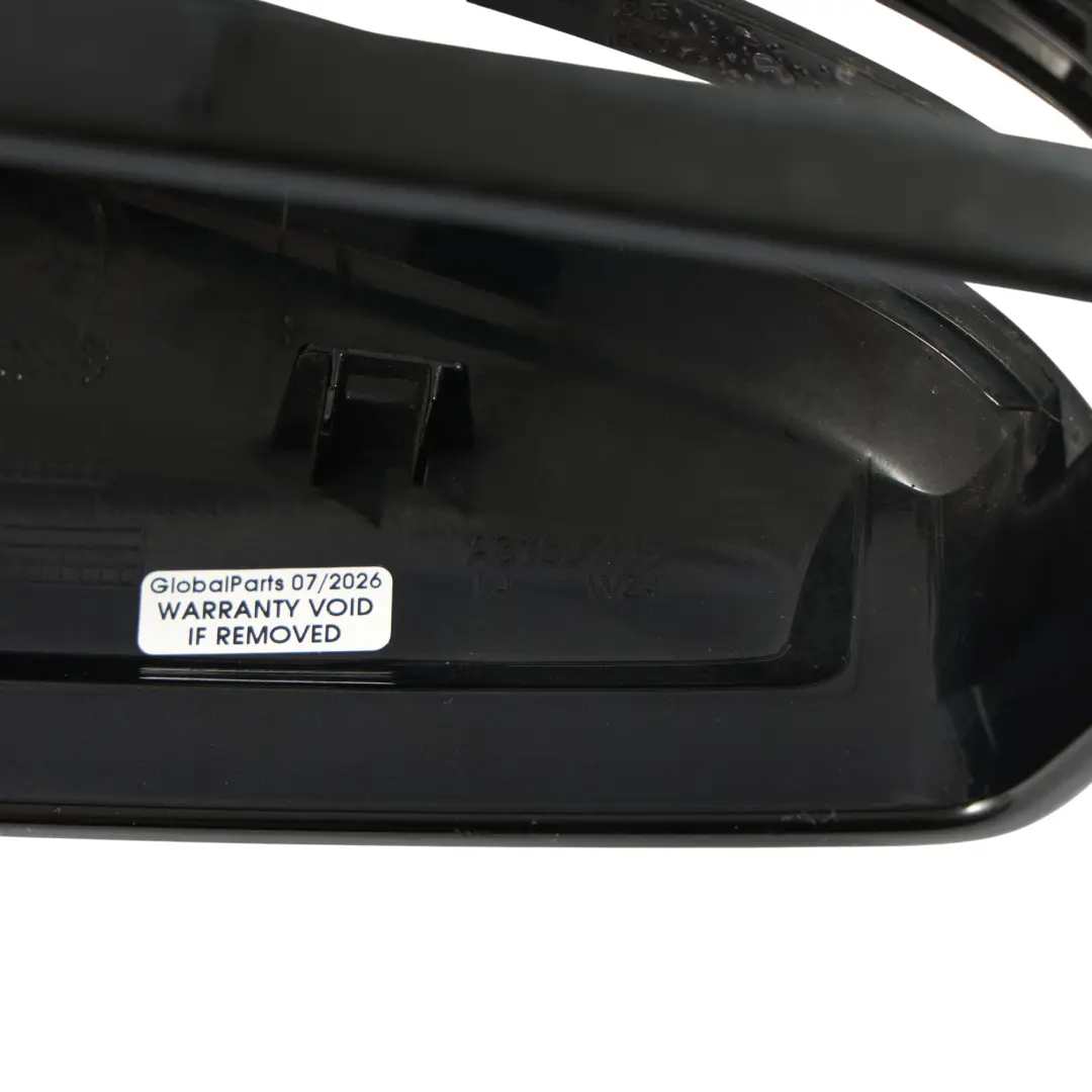  Wing Mirror Cover Mercedes W204 W212 Left N/S Door Housing Obsidian Black 197 - SKU A2128100964-OB - Part number A2128100964