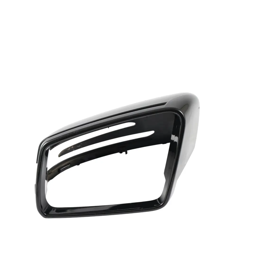  Wing Mirror Cover Mercedes W204 W212 Left N/S Door Housing Obsidian Black 197 - SKU A2128100964-OB - Part number A2128100964