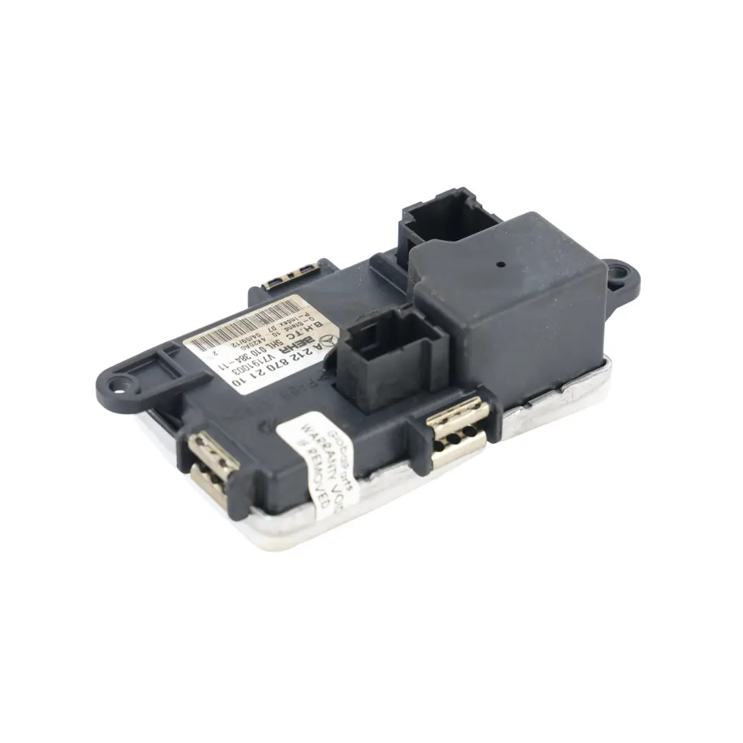  Heater Blower Motor Mercedes W204 W207 W212 Resistor Regulator - SKU A2128702110 - Part number A2128702110