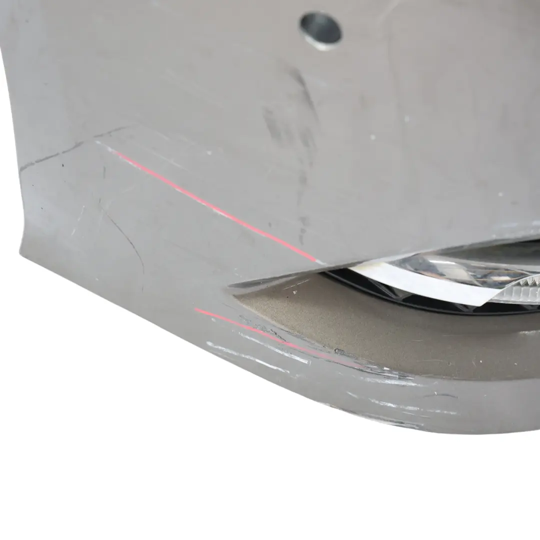 Osłona Zderzaka Przedniego Szary Indium Metaliczny 963 do Mercedes W212 S212 o numerze A2128801940 Mercedes W212 S212 Osłona Zderzaka Przedniego Szary Indium Metaliczny 963 - SKU A2128801940-ING - Numer Części A2128801940