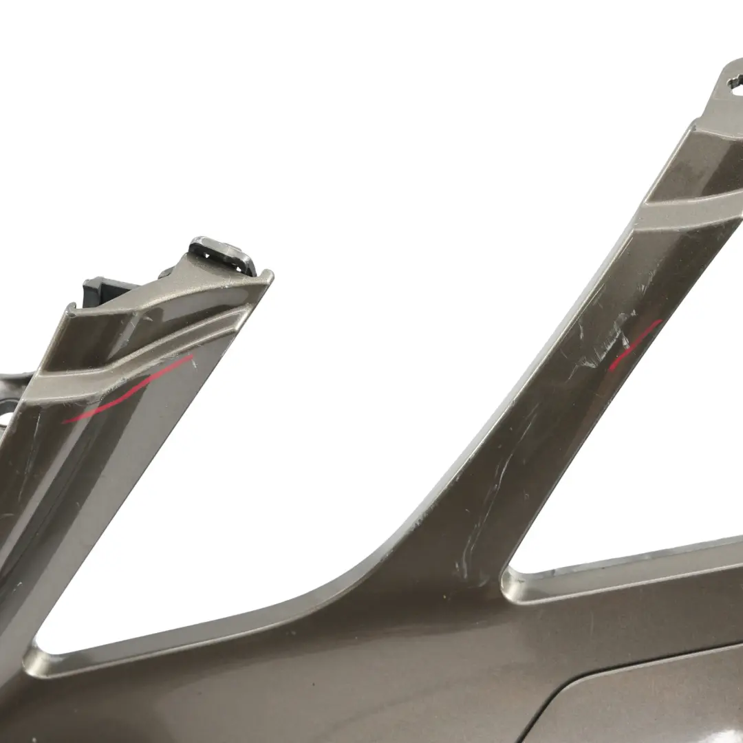 Mercedes W212 S212 Front Bumper Cover Panel Trim Indium Grey Metallic - 963 - SKU A2128801940-ING - Part number A2128801940