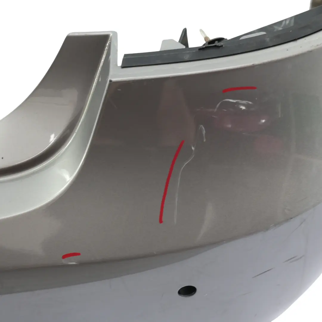 Bumper AMG Saloon Trim Panel Cover Palladium Silver - 792 to Mercedes W212 Rear with Part number A2128802940 Mercedes W212 Rear Bumper AMG Saloon Trim Panel Cover Palladium Silver - 792 - SKU A2128802940-PAL1 - Part number A2128802940