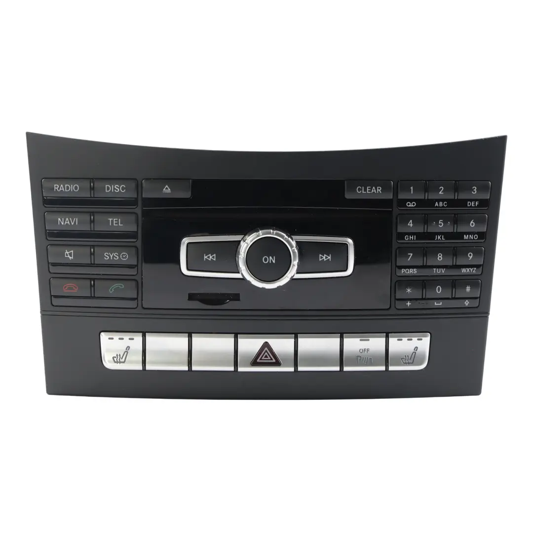 Mercedes W212 C218 Radio Comand Control Head Unit Module Navigation - SKU A2129007225-1 - Part number A2129007225