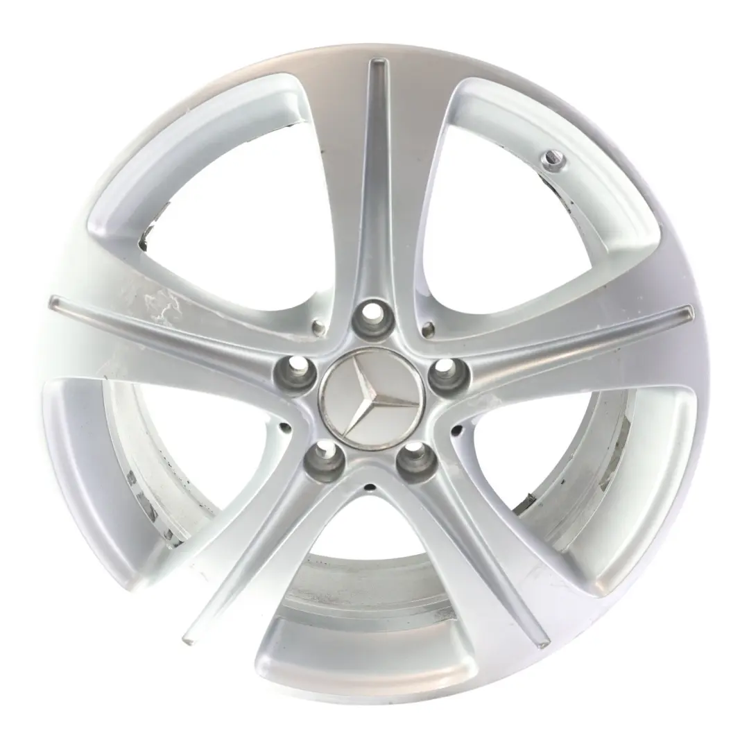 Llanta de aleación de 5 radios 17" 7,5J ET:40 para Mercedes W213 con número de pieza A2134011200 Mercedes W213 Llanta de aleación de 5 radios 17" 7,5J ET:40 - SKU A2134011200-2 - Número de pieza A2134011200