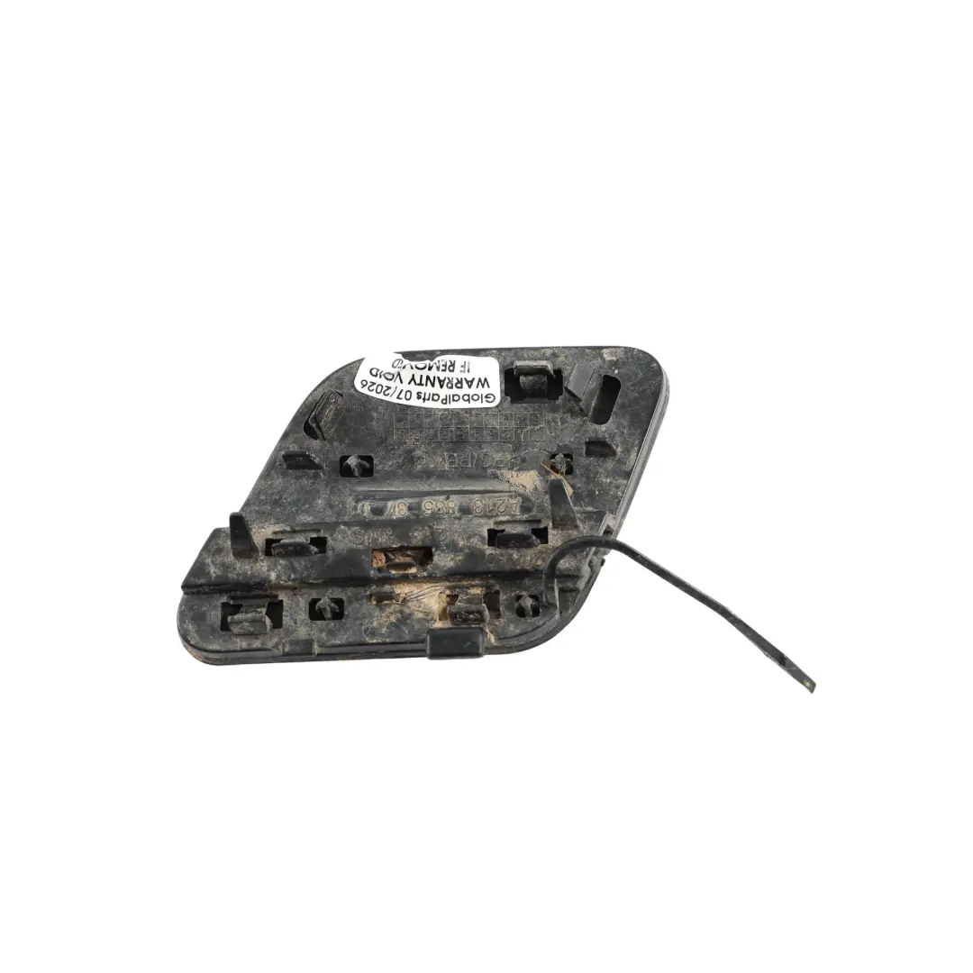 Bumper Cover Flap Towing Eye Obsidian Black 197 to Mercedes W213 Rear with Part number A2138853701 Mercedes W213 Rear Bumper Cover Flap Towing Eye Obsidian Black 197 - SKU A2138853701-OB - Part number A2138853701