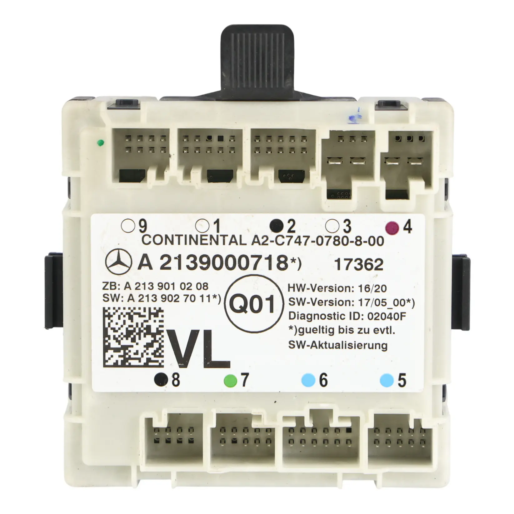 Mercedes W213 Centralina Modulo Controllo Porta Anteriore Sinistra A2139000718