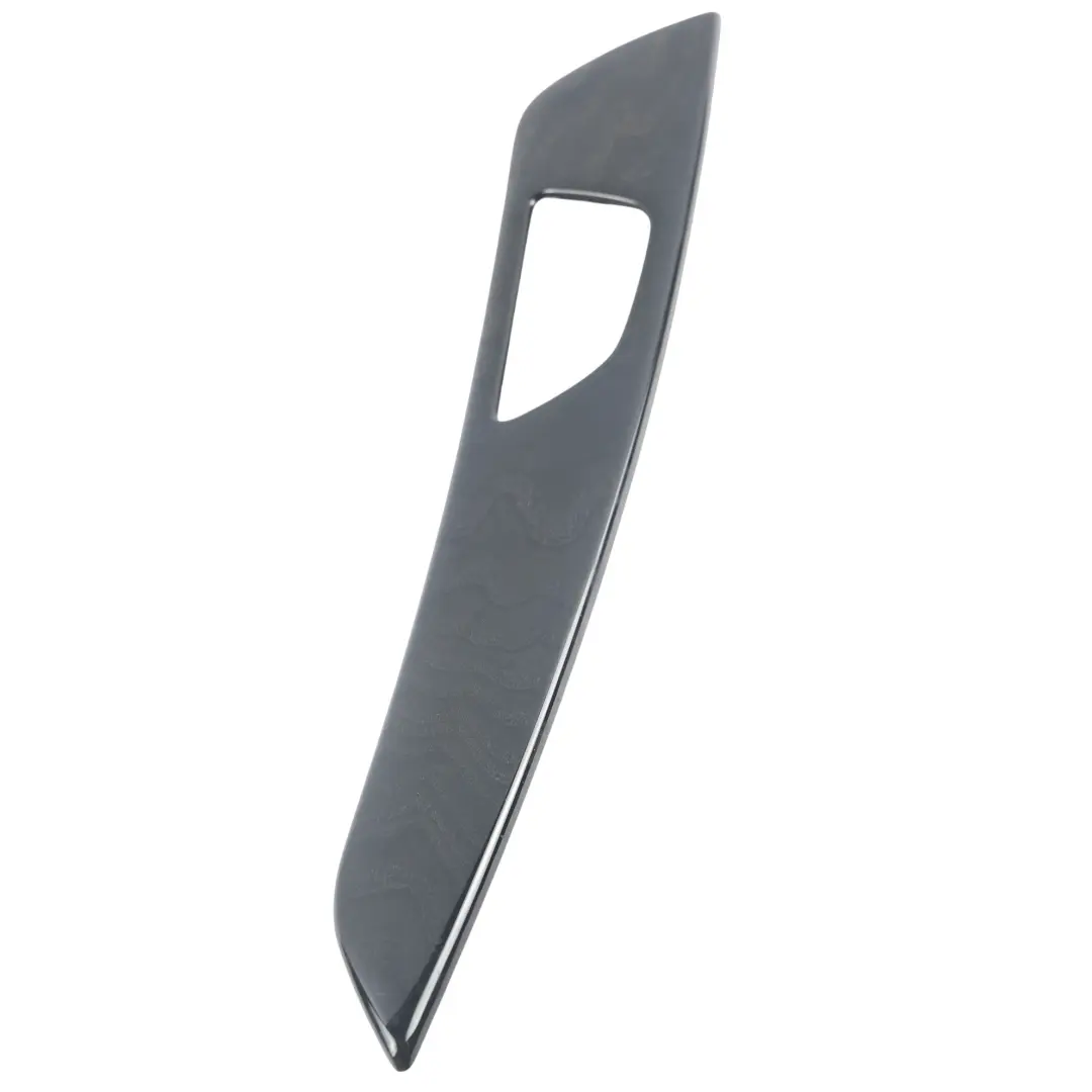 Door Interior Handle Trim Right O/S Black Ashwood to Mercedes X218 Rear with Part number A2187303080 Mercedes X218 Rear Door Interior Handle Trim Right O/S Black Ashwood - SKU A2187303080-1 - Part number A2187303080