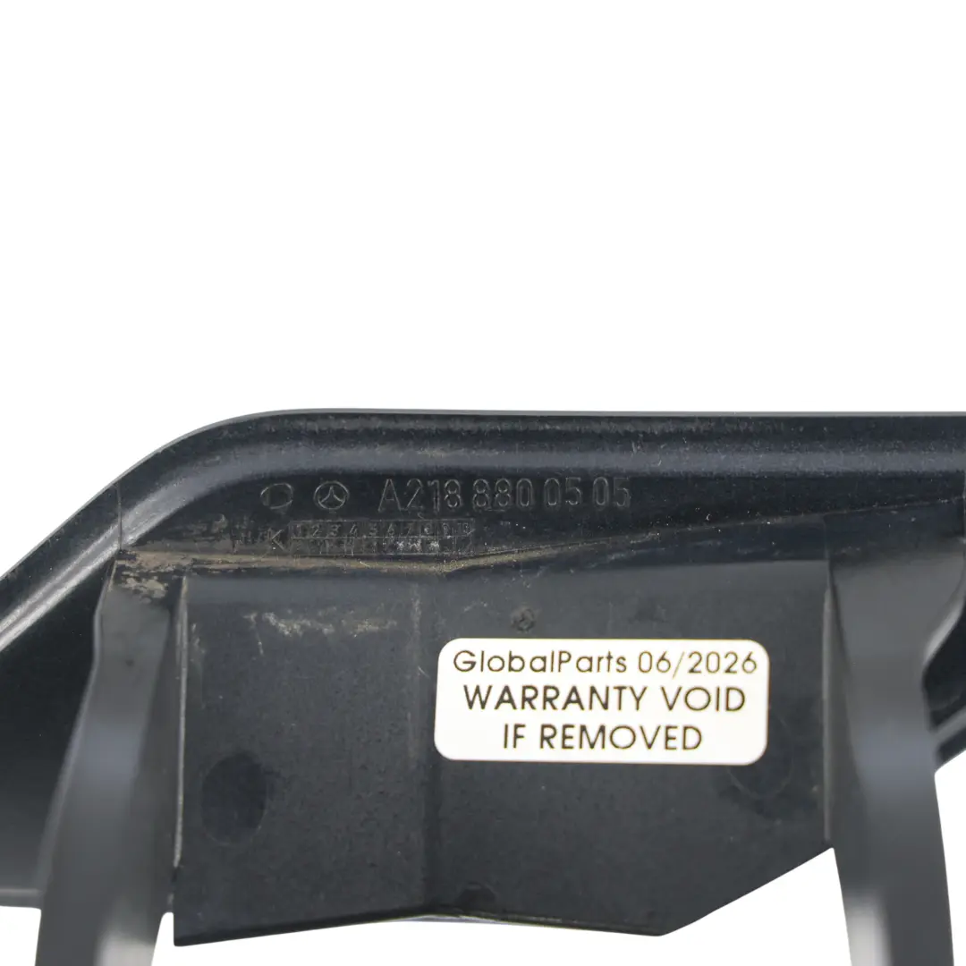 Headlight Washer Flap Front Right O/S Obsidian Black - 197 to Mercedes C218 X218 with Part number A2188800505 Mercedes C218 X218 Headlight Washer Flap Front Right O/S Obsidian Black - 197 - SKU A2188800505-OB - Part number A2188800505